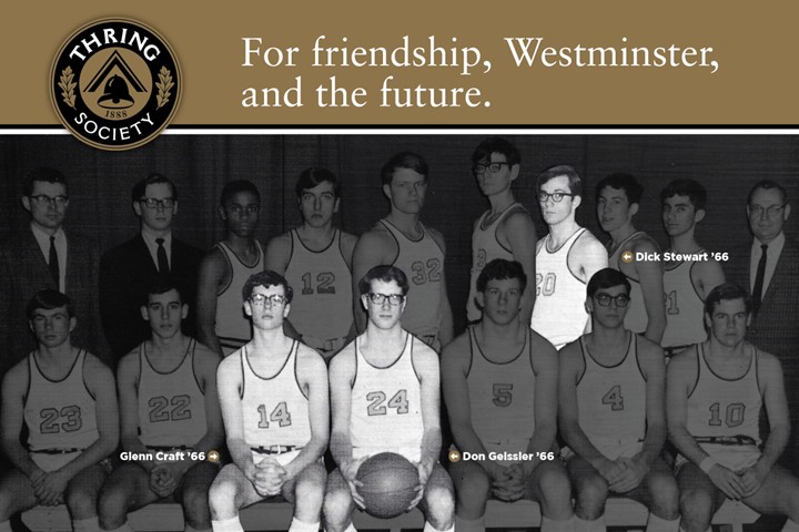 For Friendship, Westminster, and the future.